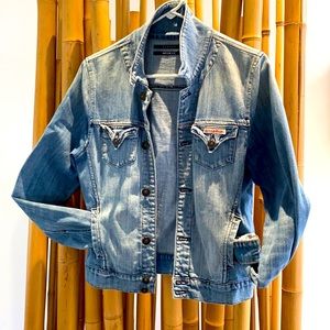 Vintage Hudson fade jean jacket